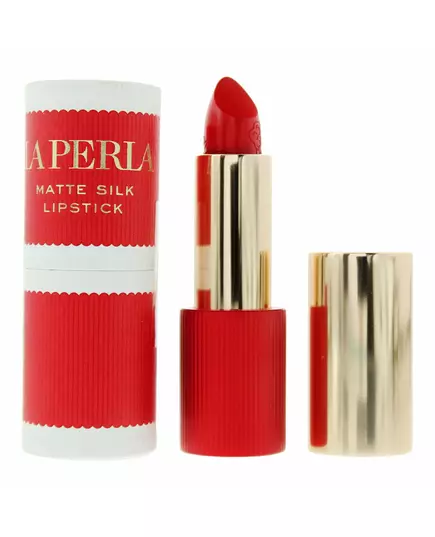 Кремова губна помада La Perla Matte Silk 105 Poppy Red, 3,5 г, зображення 3