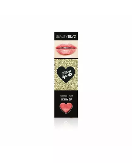 Блеск для губ Beauty Blvd Glitter Lips Skinny Dip, 3,5 мл, изображение 2