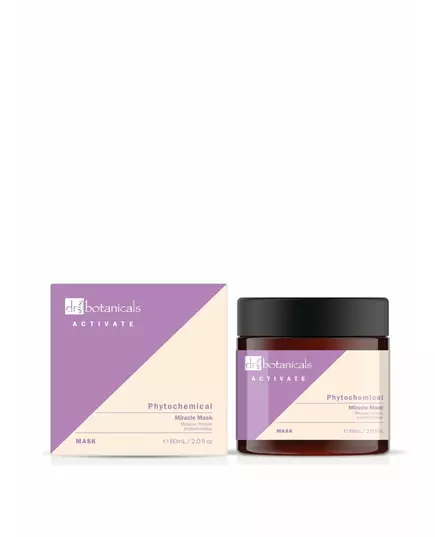 Увлажняющая крем-маска для лица Dr Botanicals Phytochemical Miracle, 60 мл, изображение 2