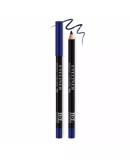 Водостійкий гелевий олівець для очей Bel London 204 Blue, 0,8 г