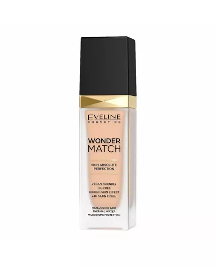 Рідка тональна основа Eveline Cosmetics Wonder Match Skin Absolute Perfection 16 Light Beige, 30 мл