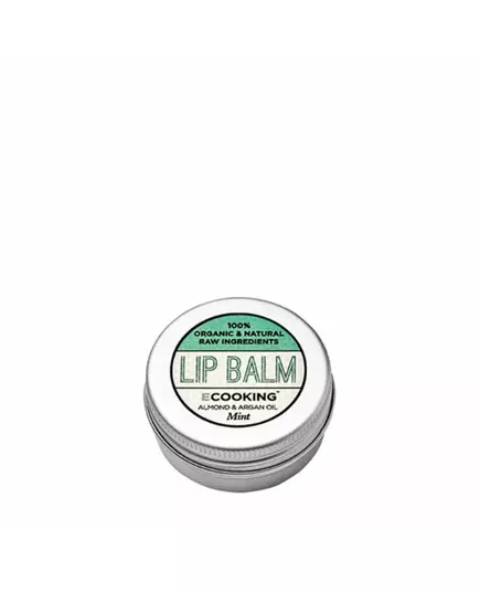 Увлажняющий бальзам для губ Ecooking Organic Argan Oil Mint, 15 мл