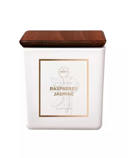 Ароматическая свеча Aroma Home Raspberry & Jasmine, 115 г