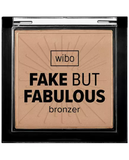 Матова компактна пудра-бронзер Wibo Fake But Fabulous 02 Chestnut, 9 г