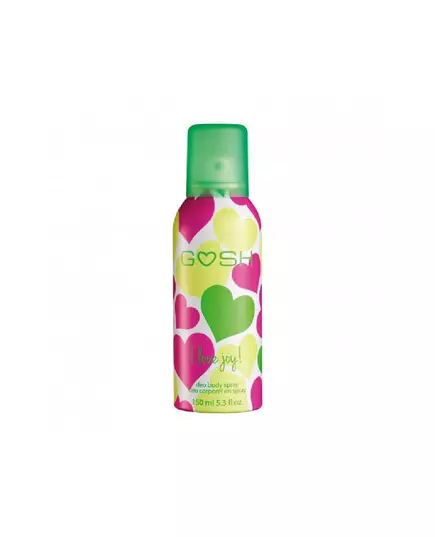 Антиперспирант-дезодорант спрей для женщин GOSH I Love Joy! White Musk, 150 мл