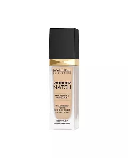 Рідка тональна основа Eveline Cosmetics Wonder Match Skin Absolute Perfection 10 Light Vanilla, 30 мл