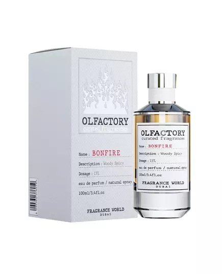 Парфумована вода унісекс Fragrance World Olfactory Bonfire, 100 мл, зображення 2
