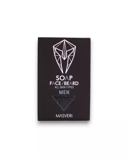 Мыло для очищения лица и бороды Masveri Grooming Soap Bar Paraben-Free, 100 г
