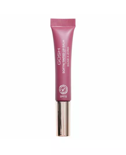 Тестер відтінкового бальзаму для губ GOSH Soft'n Tinted Vegan Hydrates 006 Berry, SPF 15, 8 мл