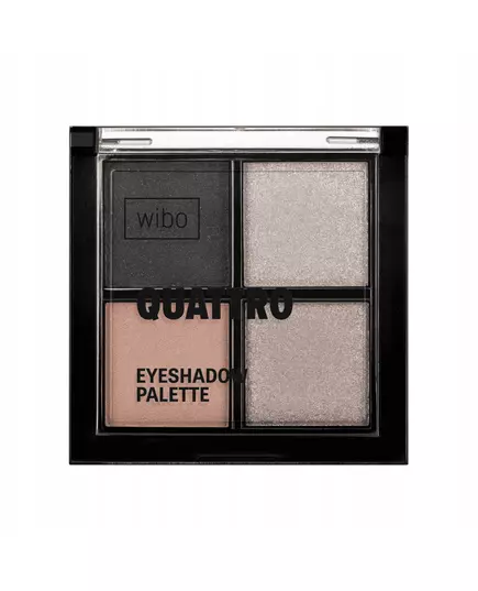 Палетка тіней для повік Wibo Quattro 04, 6 г