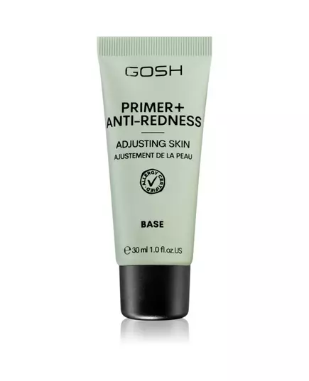 Жидкая база под макияж GOSH Primer+ Perfume Free Neutralizes redness 008 Anti-Redness, 30 мл