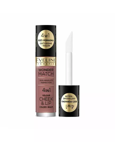 Бальзам для губ і щік 2-в-1 Eveline Cosmetics Wonder Match 4in1 05, 4,5 мл