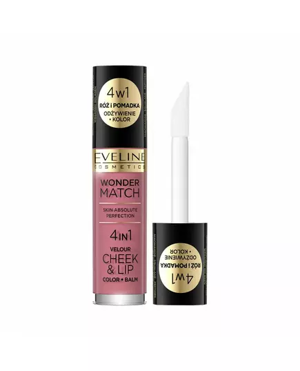 Бальзам для губ і щік Eveline Cosmetics Wonder Match 4in1 04, 4,5 мл