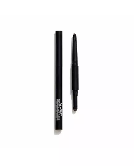 Кремовий олівець для брів GOSH Shape & Fill 003 Dark Brown, 0,5 г