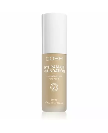 Матуючий рідкий тональний крем GOSH Hydramatt 004N Light Neutral, SPF 15, 30 мл