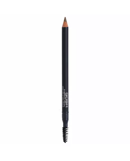 Кремовый карандаш для бровей с щёточкой 2-в-1 GOSH 01 Brown, 1,2 г, изображение 2