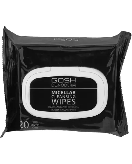Салфетки для снятия макияжа GOSH Donoderm, 20 штук