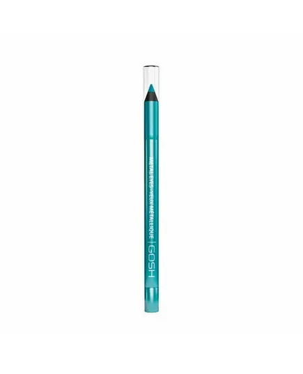 Гелевая подводка-карандаш для глаз GOSH Metal Eyes 005 Turquoise, 1,2 г