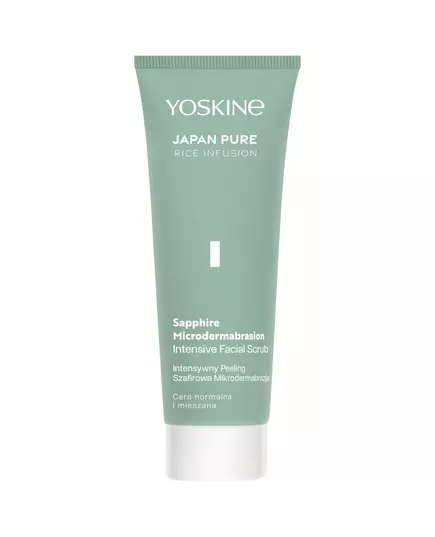 Відлущувальний очищувальний скраб для обличчя Yoskine Japan Pure Sapphire Microdermabrasion, 75 мл