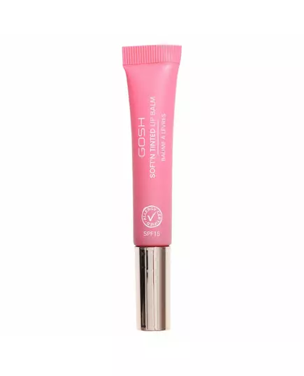 Тестер відтінкового бальзаму для губ GOSH Soft'n Tinted Vegan Hydrates 005 Pink Rose, SPF 15, 8 мл