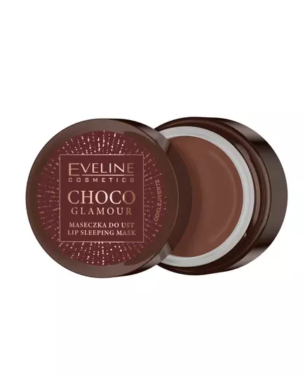 Нічна регенерувальна маска для губ Eveline Cosmetics Choco Glamour, 12 мл
