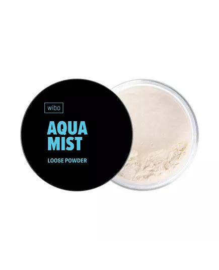Розсипчаста фіксувальна пудра для макіяжу Wibo Aqua Mist Collagen, 10 г