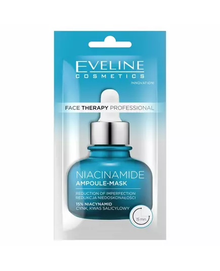 Кремовая маска для лица Eveline Cosmetics Therapy Professional Niacinamide Anti-Imperfection, 8 мл