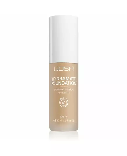 Матуюча рідка тональна основа GOSH Hydramatt 006N Medium Light, SPF 15, 30 мл