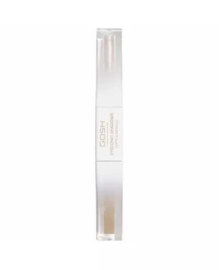 Жидкие тени для век GOSH Matte & Metallic, 2 мл