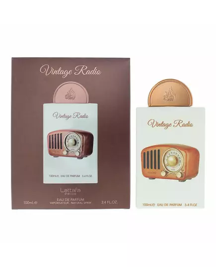 Парфюмерная вода унисекс Lattafa Vintage Radio, 100 мл, изображение 2