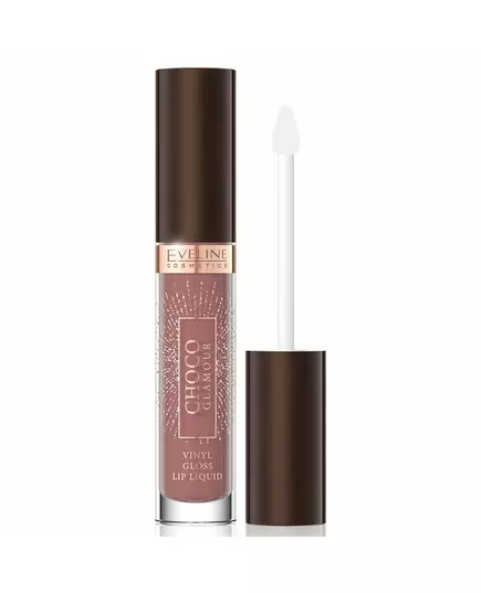 Блиск для губ Eveline Cosmetics Choco Glamour 03 Toffee Chocolate, 4,5 мл