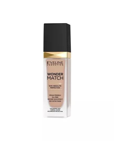 Жидкая тональная основа Eveline Cosmetics Wonder Match Skin Absolute Perfection 15 Natural, 30 мл