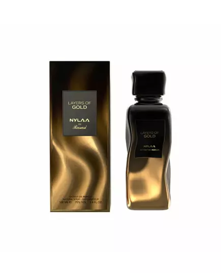 Екстракт парфумерної води для чоловіків Nylaa by Rasasi Layers of Gold, 100 мл, зображення 2
