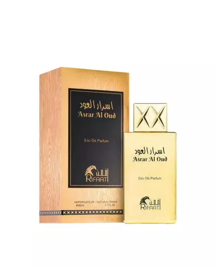 Парфюмерная вода унисекс Rifaat Asrar Al Oud Gold, 80 мл, изображение 2