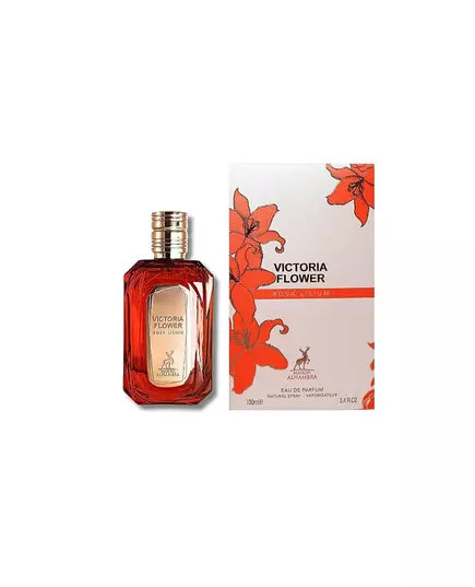 Парфумована вода для жінок Lattafa Victoria Flower Rosa Lilium, 100 мл, зображення 2