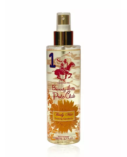 Спрей для тела Beverly Hills Polo Club Evoking Gardenia, 200 мл