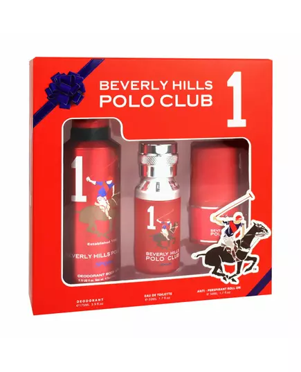 Набор мужской парфюмерии и дезодорантов Beverly Hills Polo Club 1982 - Sport 1, 50 мл, изображение 2