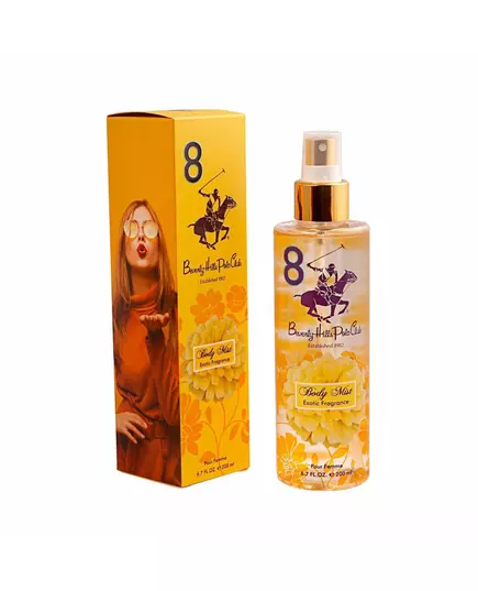 Парфюмерный спрей для тела Beverly Hills Polo Club No.8 Exotic Fragrance, 200 мл, изображение 2
