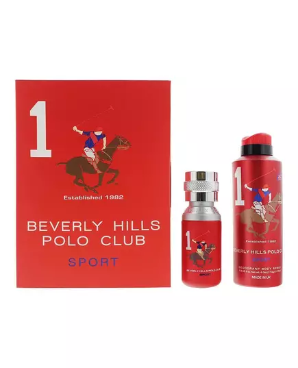 Набор мужской туалетной воды и мужского дезодоранта-антиперспиранта Beverly Hills Polo Club 1982 - Sport 1, 50 мл