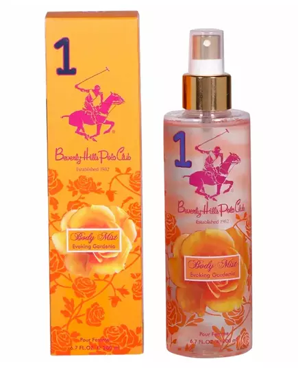 Спрей для тела Beverly Hills Polo Club Evoking Gardenia, 200 мл, изображение 2