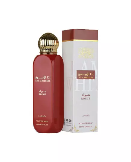 Спрей для тела Lattafa Ana Abiyedh Rouge, 150 мл