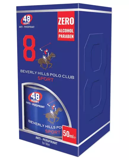 Дезодорант-ролик для мужчин Beverly Hills Polo Club Sport, 50 мл