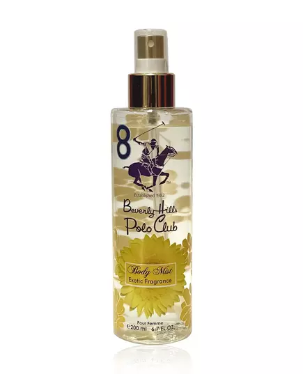 Парфюмерный спрей для тела Beverly Hills Polo Club No.8 Exotic Fragrance, 200 мл