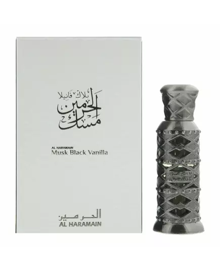Олійні парфуми унісекс Al Haramain Musk Black Vanilla, 12 мл, зображення 2