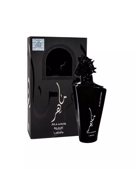 Парфюмерная вода унисекс Lattafa Maahir Black Edition, 100 мл, изображение 2