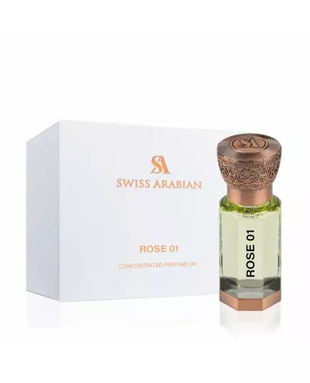 Масляні парфуми Swiss Arabian Rose 01, 12 мл, зображення 2