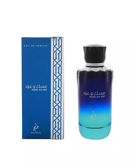 Парфумована вода унісекс Khadlaj Musk Wa Oud, 100 мл, зображення 2