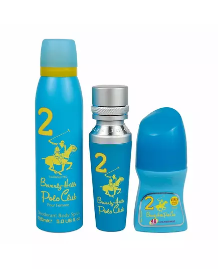 Набір парфумерії для жінок Beverly Hills Polo Club No. 2, 1982 - Sport 2, 50 мл, зображення 2