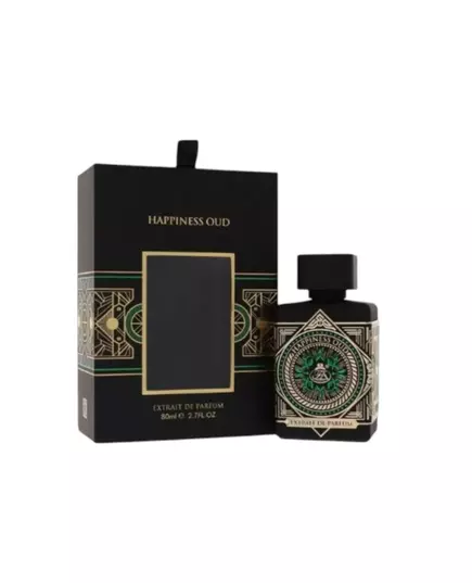 Экстракт парфюмерной воды для мужчин Fragrance World Happiness Oud, 80 мл, изображение 2