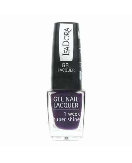 Глянцевий гель-лак для нігтів IsaDora Gel Lacquer 247 Purple Passion, 6 мл